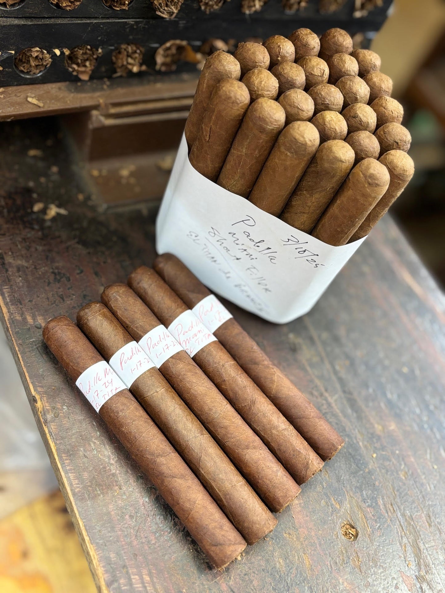 .Found in the Vault: 35 Five-Packs of Aged Padilla Miami 6x50s from El Titán de Bronze—