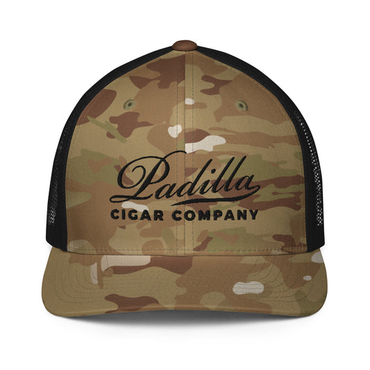 Closed-back trucker cap