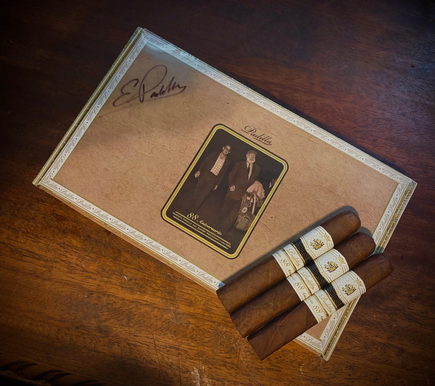 Signed Padilla 88 Aniversario + 3 Bonus Cigars—Very Limited!
